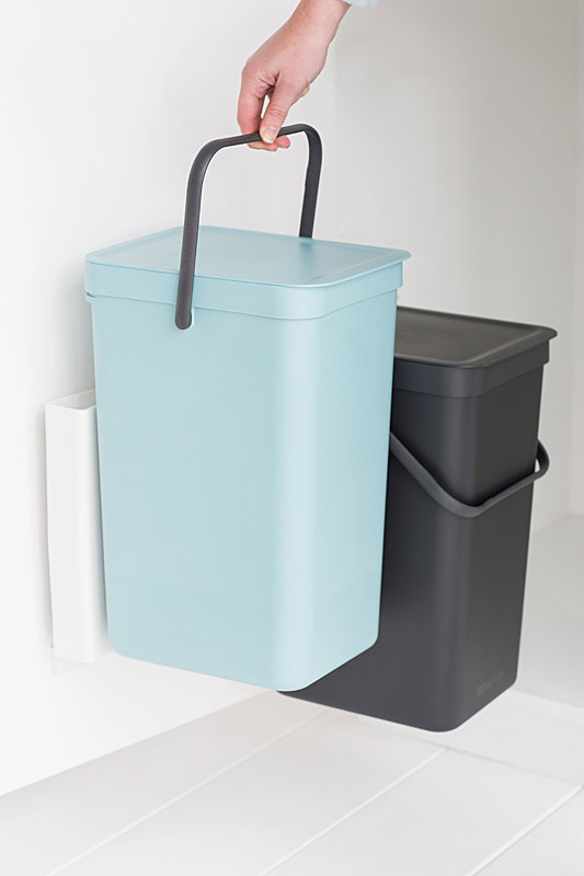 Brabantia Sort & Go lajitteluastia keittiön kaappiin 2×16 Brabantia Sort & Go lajitteluastia keittiön kaappiin 2×16